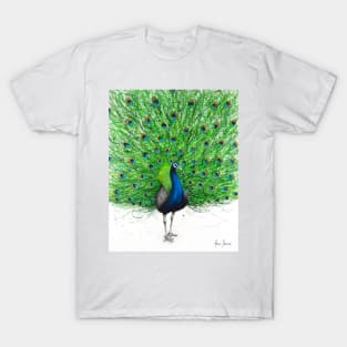 Prancing Peacock T-Shirt